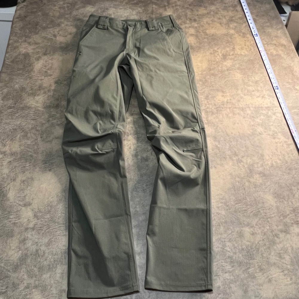 Under Armour Tactical Pants Mens 32x34 Green Ripstop Articulated Knee *CUT TAGS* - Picture 6 of 9
